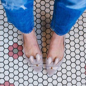 Kate Spade ♠️ Edwina Bunny Flats - Sz 9.5